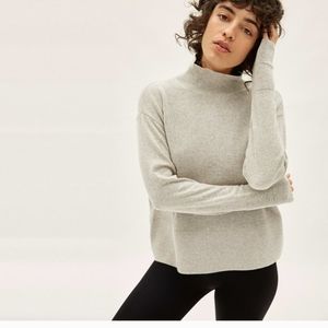 Everlane The Cashmere Square Turtleneck Sweater